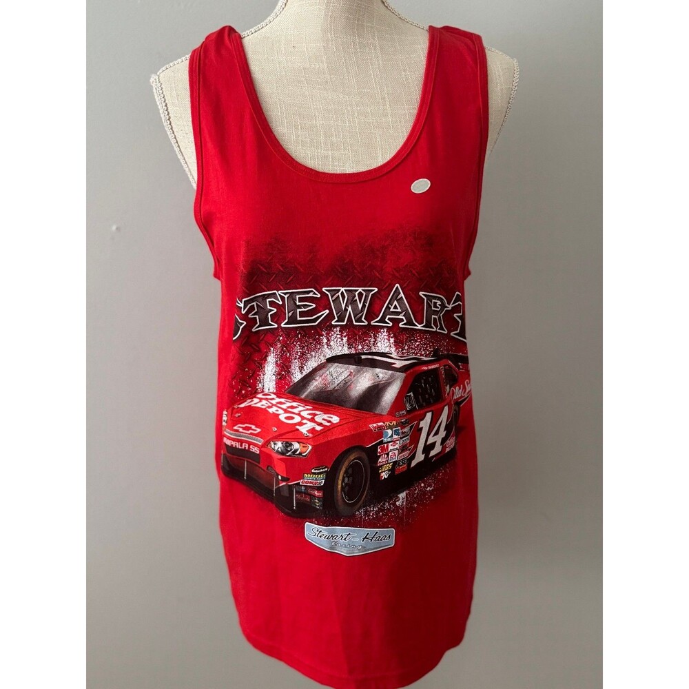 NEW Chase Authentics Nascar Tank Top Tony Stewart Racing Size Small